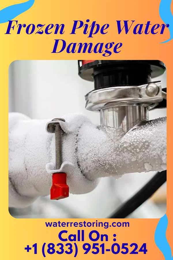 Frozen Pipe Water Damage in Udall, KS